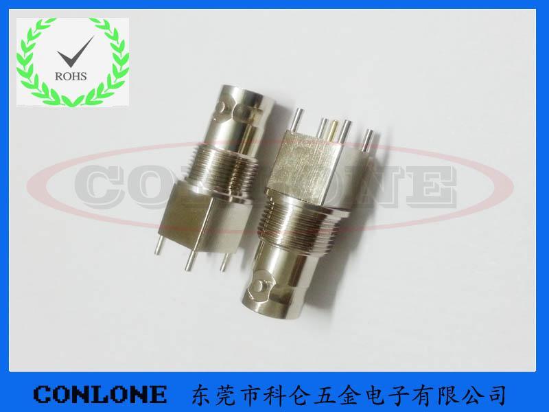 BNC-KE板端视频连接器,BNC180度直插视频接头