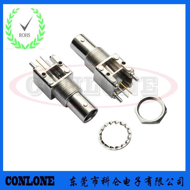 BNC天线座，BNC四脚180度视频连接器